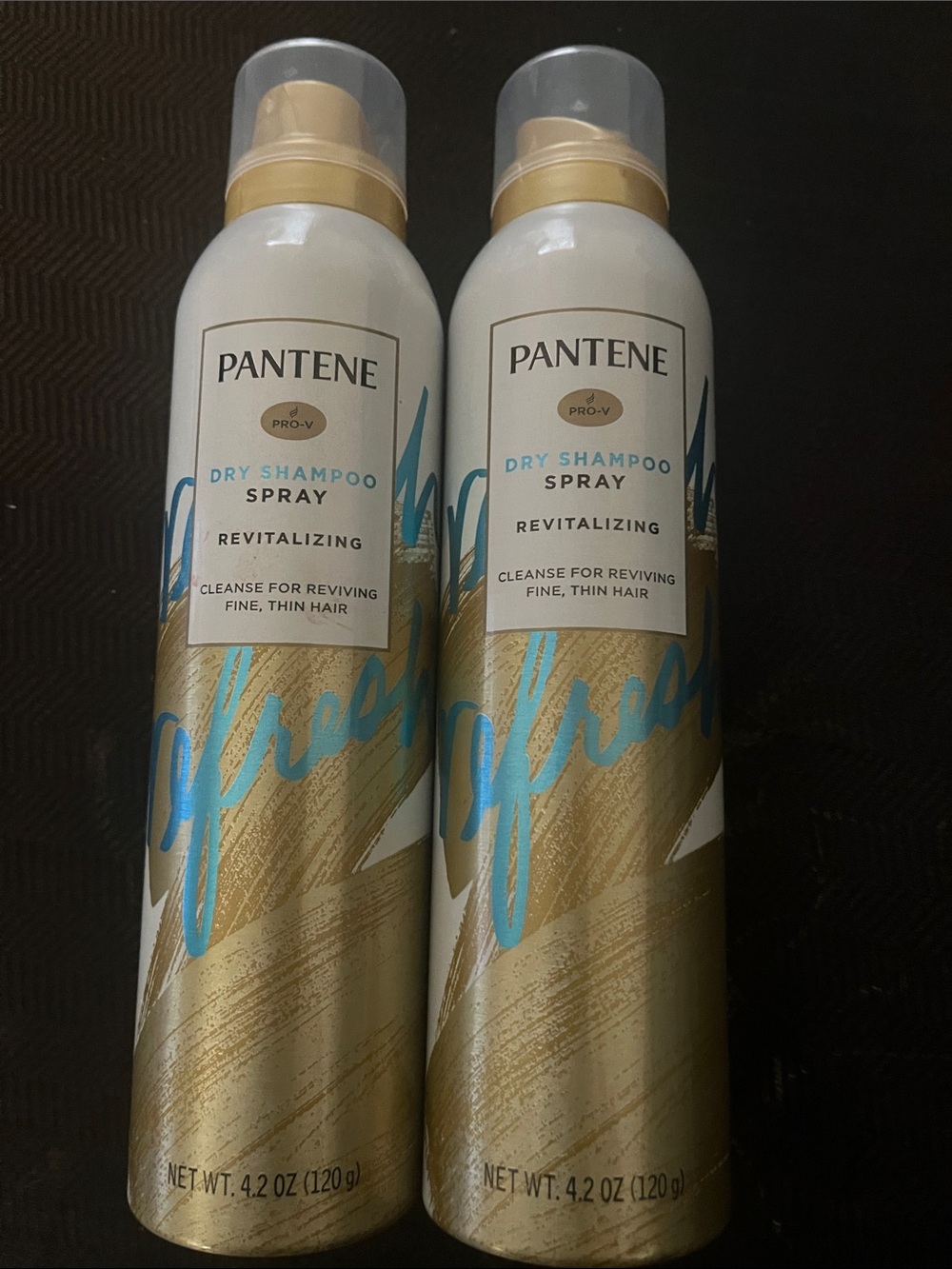 Set of 2 Pantene Pro V Revitalizing Dry Shampoo Spray